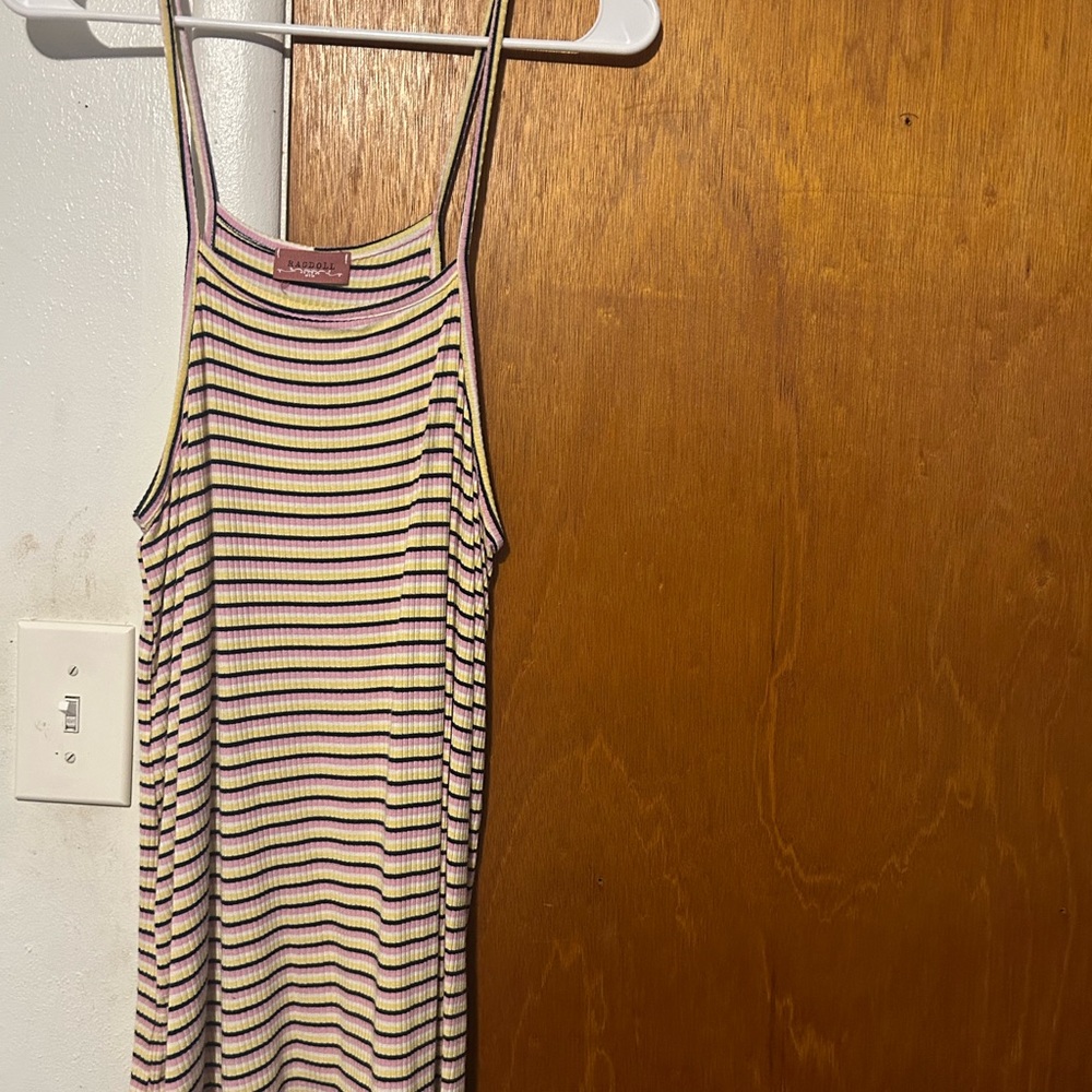 Striped Sleeveless Dress